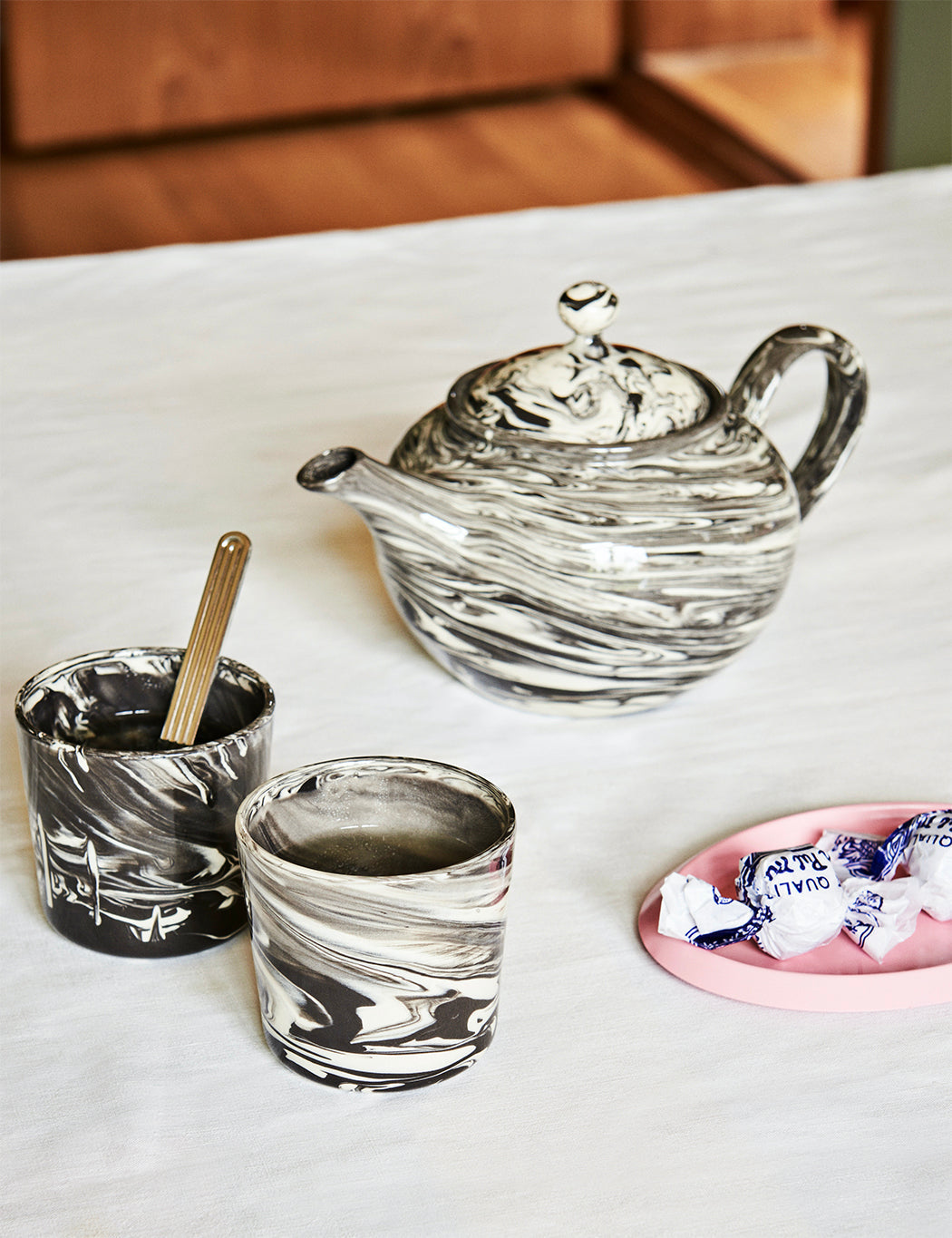 Marbled Teapot (0.8L)